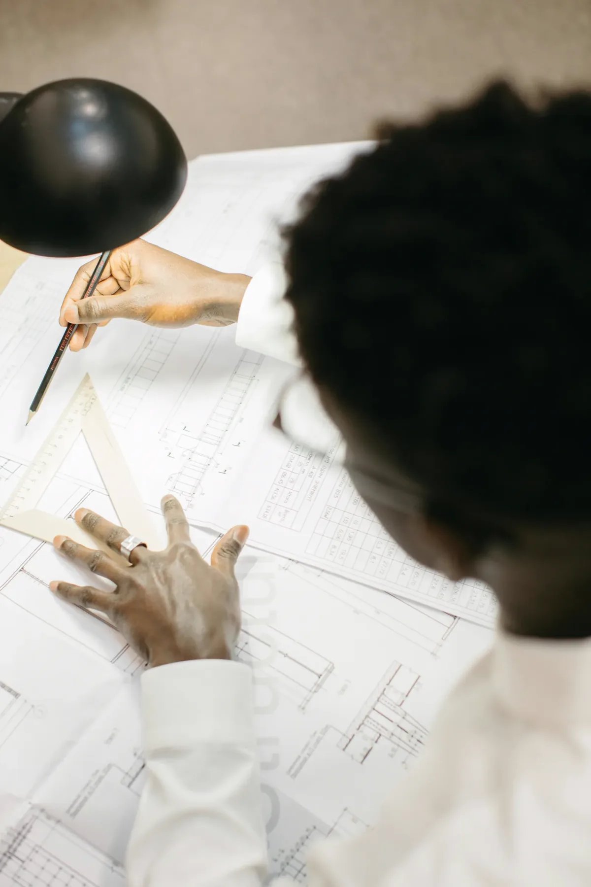 Creative planning notes and design sketches